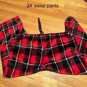 Plus size sleep pants